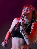 Miley Cyrus Performing Live at Sunny Hill Festival in Pristina