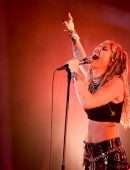 Miley Cyrus Performing Live at Sunny Hill Festival in Pristina