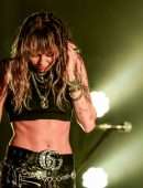 Miley Cyrus Performing Live at Sunny Hill Festival in Pristina