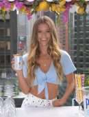 Nina Agdal Sip on Summer with Pura Still in NYC
