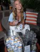 Nina Agdal Sip on Summer with Pura Still in NYC