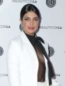 Priyanka Chopra Braless at Beautycon Festival 2019 in Los Angeles