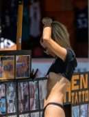 Rachel McCord Wardrobe Malfunction in Venice Beach
