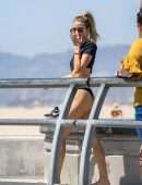 Rachel McCord Wardrobe Malfunction in Venice Beach