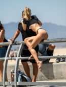 Rachel McCord Wardrobe Malfunction in Venice Beach