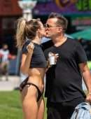Rachel McCord Wardrobe Malfunction in Venice Beach