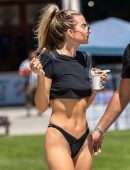 Rachel McCord Wardrobe Malfunction in Venice Beach
