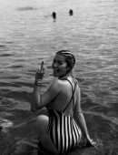 Rita Ora Pokies in Wet Swimsuit Photoshoot 2019
