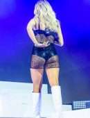 Rita Ora Upskirt Onstage in London