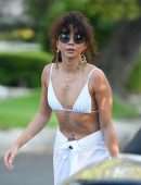 Sarah Hyland Leaving a Party in Los Angeles