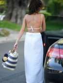 Sarah Hyland Leaving a Party in Los Angeles