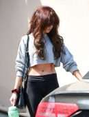 Sarah Hyland Leaving the Gym in Studio City