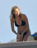 Sienna Miller in Bikini on a Boat in St Tropez