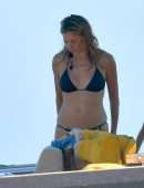 Sienna Miller in Bikini on a Boat in St Tropez