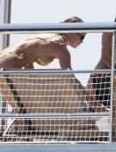 Sofia Richie in Bikini on a Yacht in Capri