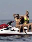 Sofia Richie in Bikini on a Yacht in Capri