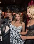 Stella Maxwell in Victoria's Secret Celebrates New Fall Collection in Dallas