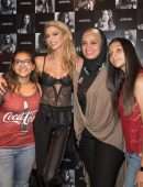 Stella Maxwell in Victoria's Secret Celebrates New Fall Collection in Dallas