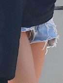 Stella Maxwell Upskirt, Out in Venice Beach