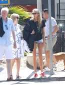 Stella Maxwell Upskirt, Out in Venice Beach