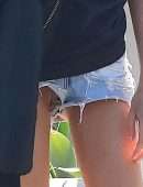 Stella Maxwell Upskirt, Out in Venice Beach