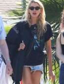 Stella Maxwell Upskirt, Out in Venice Beach