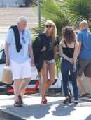 Stella Maxwell Upskirt, Out in Venice Beach