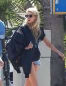 Stella Maxwell Upskirt, Out in Venice Beach