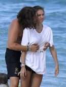 Thylane Blondeau Booty in Bikini on the Beach in St Barts