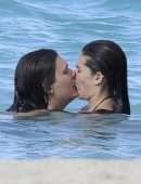 Thylane Blondeau Booty in Bikini on the Beach in St Barts