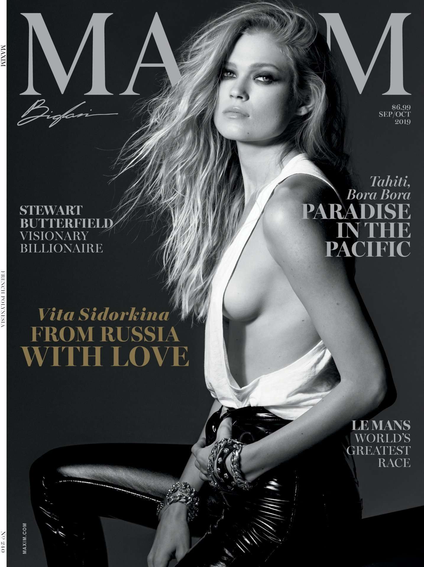 Vita Sidorkina in Maxim Magazine Photoshoot - September/October 2019