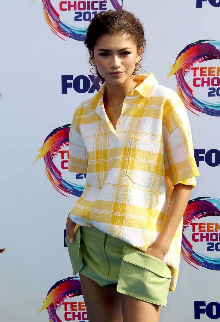 Zendaya Coleman at 2019 Teen Choice Awards in Los Angeles