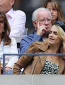 Ashley Benson and Cara Delevigne Kissing at US Open in NYC