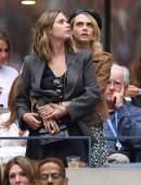 Ashley Benson and Cara Delevigne Kissing at US Open in NYC