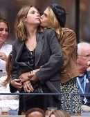 Ashley Benson and Cara Delevigne Kissing at US Open in NYC