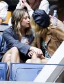 Ashley Benson and Cara Delevigne Kissing at US Open in NYC