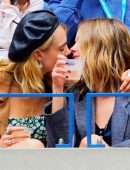 Ashley Benson and Cara Delevigne Kissing at US Open in NYC