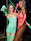 Cara Delevigne in Lingerie at Savage X Fenty Fashion Show in New York