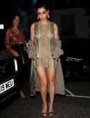 Charli XCX Braless See-Through at GQ Men of the Year Awards 2019 Afterparty in London