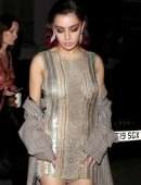 Charli XCX Braless See-Through at GQ Men of the Year Awards 2019 Afterparty in London