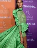Cindy Bruna at Rihanna's 5th Annual Diamond Ball in NYC