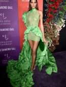 Cindy Bruna at Rihanna's 5th Annual Diamond Ball in NYC
