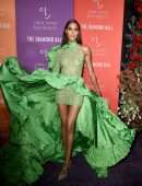 Cindy Bruna at Rihanna's 5th Annual Diamond Ball in NYC
