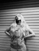 Dove Cameron in B&W Photoshoot by Chris David 2019