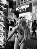 Dove Cameron in B&W Photoshoot by Chris David 2019