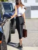 Dakota Johnson in Tights, Out after Yoga Class in Los Angeles