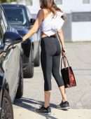 Dakota Johnson in Tights, Out after Yoga Class in Los Angeles