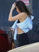Dakota Johnson in Tights, Out after Yoga Class in Los Angeles