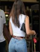 Emily Ratajkowski Booty in Jeans, Out in New York