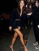 Emily Ratajkowski Leggy at The Daily Front Row Fashion Media Awards 2019